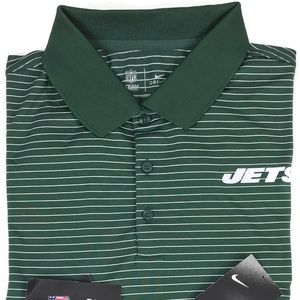 Nike NFL New York Jets Dri Fit Polo Shirt Size XXL